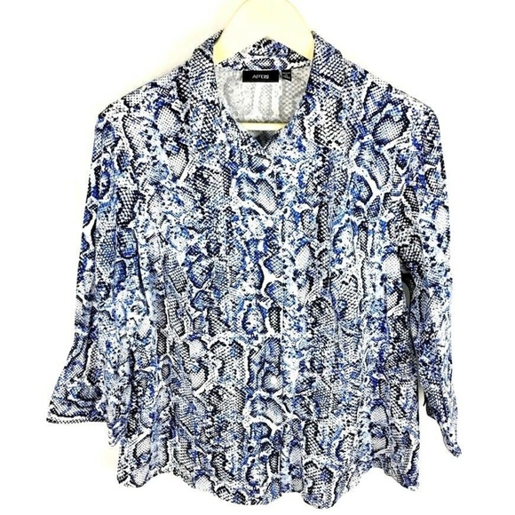 Apt. 9 Tops - (H1-16) Apt 9 1X Button Down Blouse